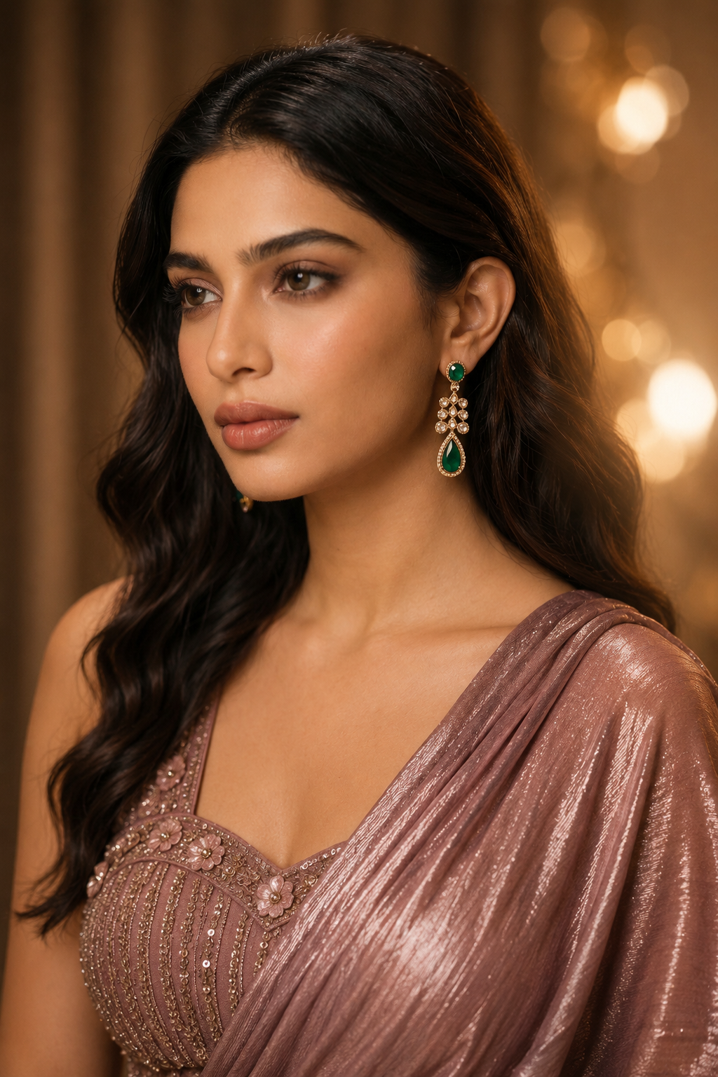 Bella V - Earings and Necklace