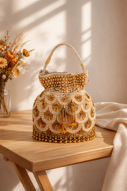 The Pearl Muse Potli Bag