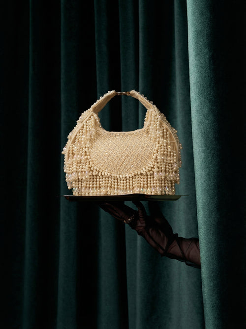 Ira Pearl Tassel Bag