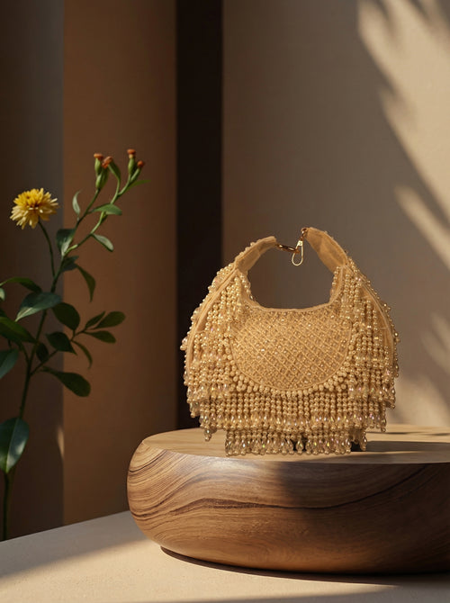 Ira Pearl Tassel Bag