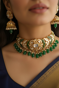 Emerald Elys Choker Set