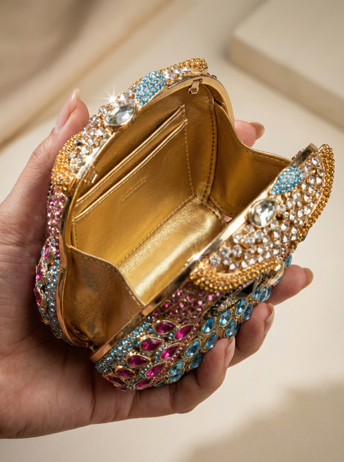 The Ollie Owl Crystal Clutch