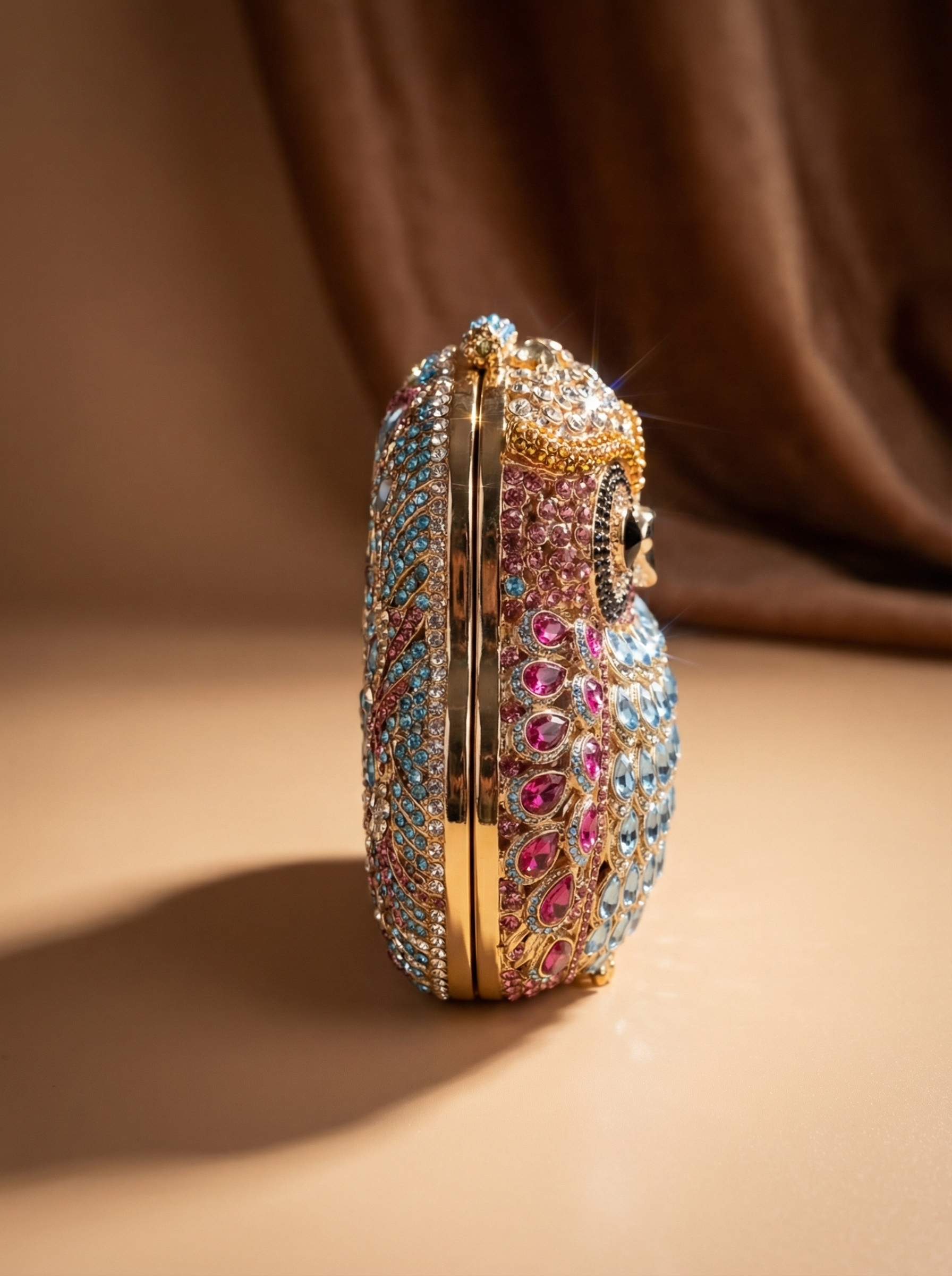The Ollie Owl Crystal Clutch